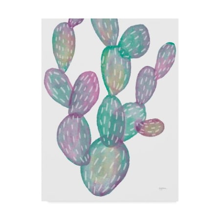 Mary Urban 'Lovely Llamas Cactus' Canvas Art,24x32